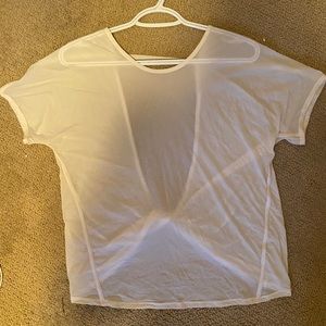 cute twist back Lululemon shirt barely worn.